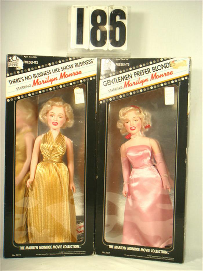 Appraisal: Two Marilyn Monroe Dolls Made by Presents inches tall both