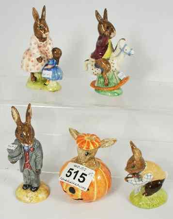 Appraisal: Royal Doulton Bunnykins Figures Playtime DB Tally Ho DB Tom