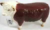 Appraisal: Beswick Hereford Bull Model a