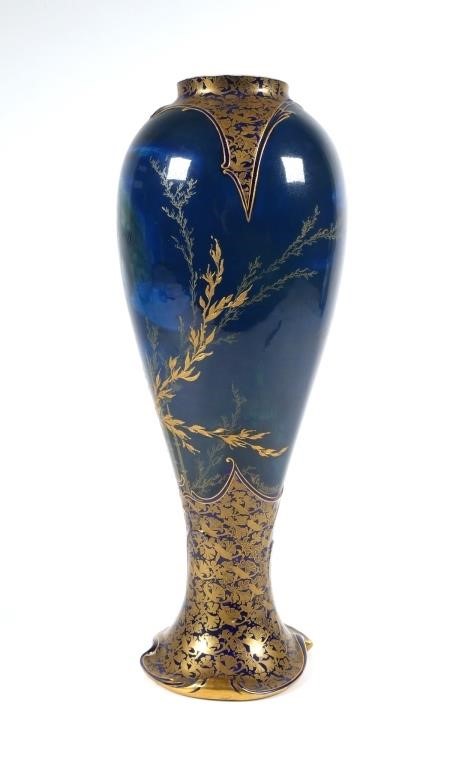 Appraisal: Art Nouveau era circa Doulton Burslem vase double signed by