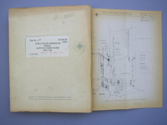 Appraisal: Apollo Design Information Manual Electrical Power System A highly detailed