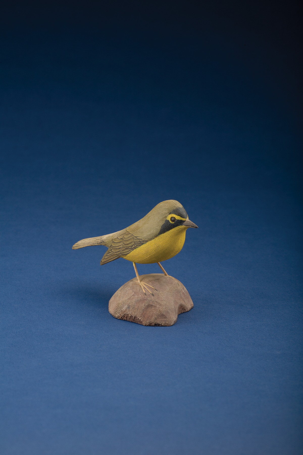 Appraisal: JESS BLACKSTONE AMERICAN - CARVED AND PAINTED KENTUCKY WARBLER CIRCA