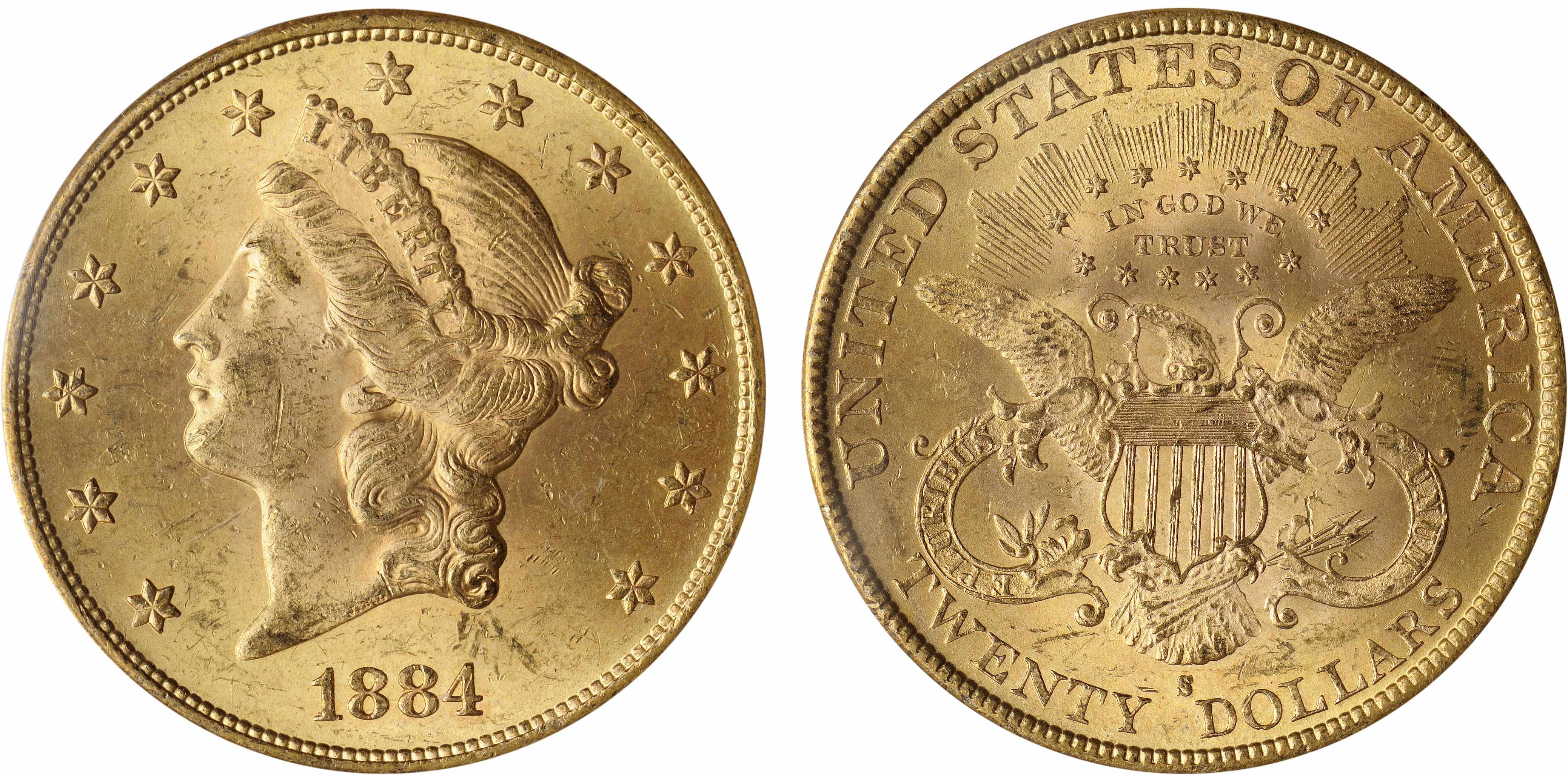 Appraisal: -S MS PCGS Just shy of Condition Census this '