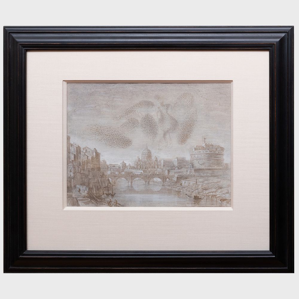 Appraisal: Laurent Grasso b Drawing from the series Studies from the