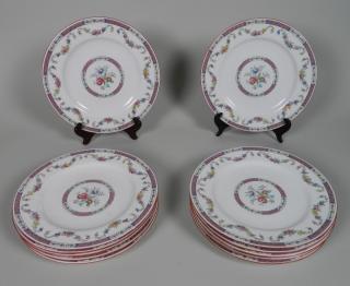 Appraisal: Set of Spode porcelain dinner plates Set of Spode porcelain