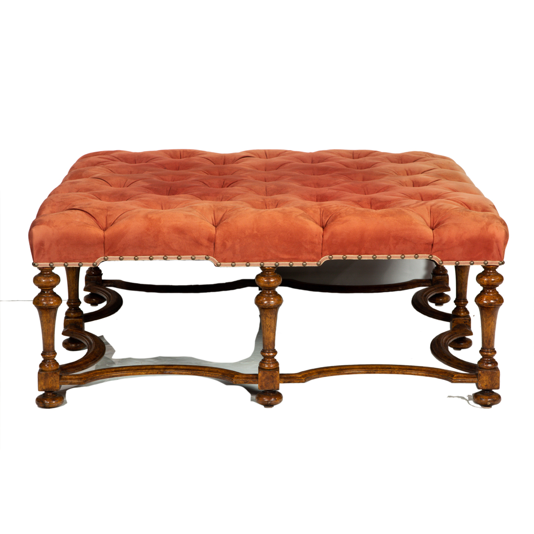 Appraisal: A LARGE HOLLY HUNT FOR FORMATIONS 'AUGUSTA' OTTOMAN A large