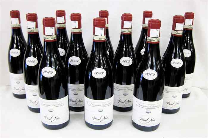 Appraisal: TWELVE BOTTLES DOMAINE DROUHIN OREGON PINOT NOIR Willamette Valley