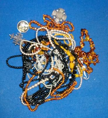 Appraisal: A quantity of costume jewellery to include a Judy Laws