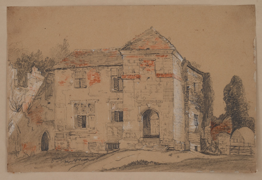 Appraisal: DRAWING ATTRIBUTED TO J M W TURNER FROM THE ESTATE