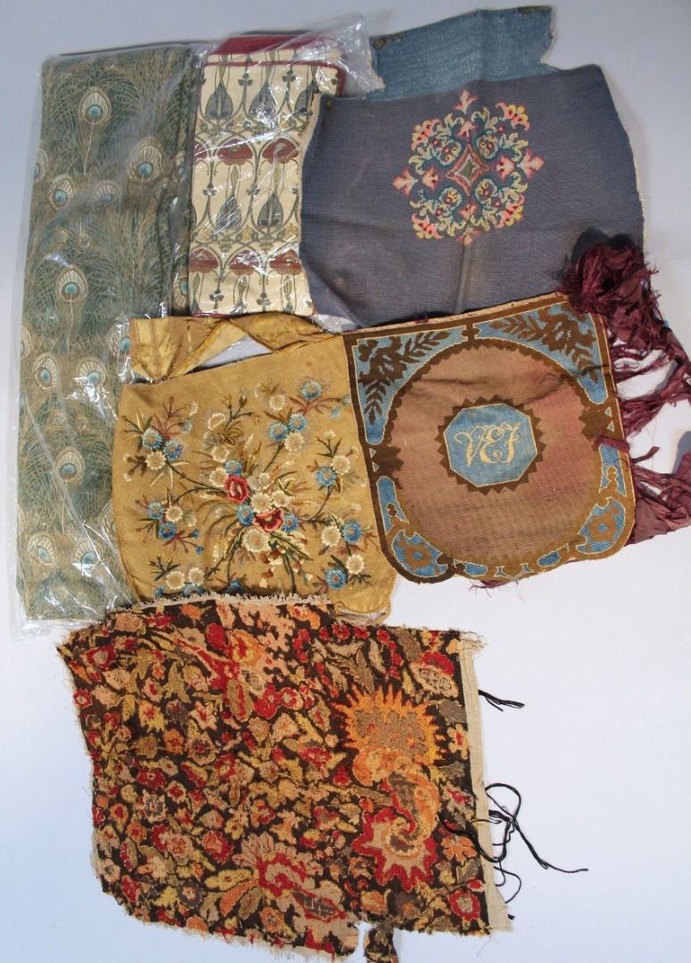 Appraisal: Various embroidery haberdashery etc to include a floor to ceiling