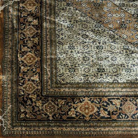 Appraisal: Qum Silk Carpet Estimate -