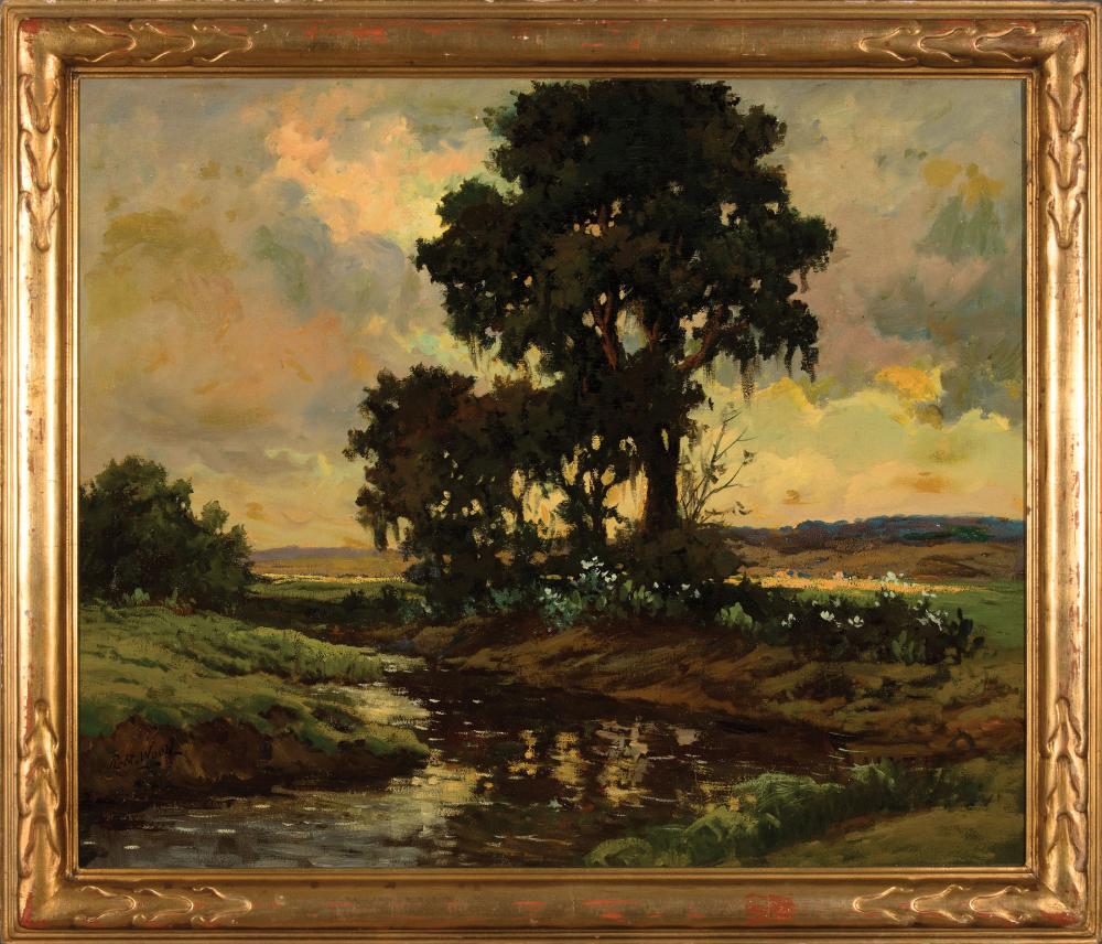 Appraisal: Robert William Wood American Texas - Texas Hill Country oil