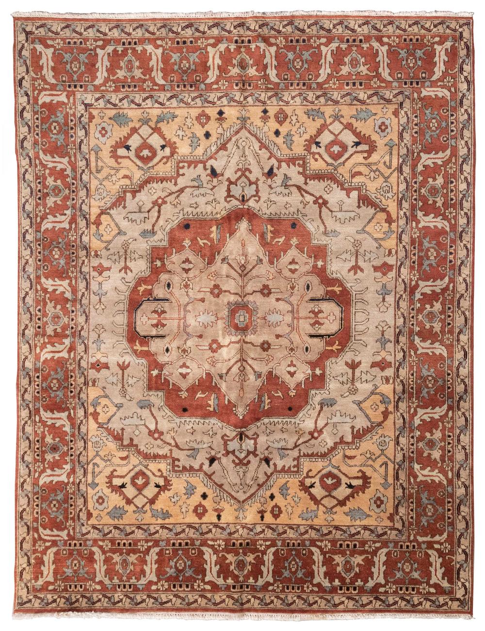 Appraisal: SERAPI DESIGN RUG X LATE TH CENTURYSERAPI DESIGN RUG '