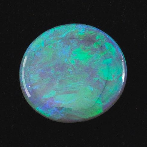 Appraisal: Unmounted Carat Black Opal Gemstone mm x mm