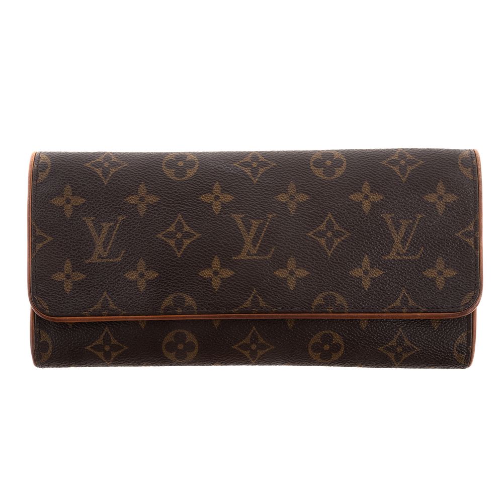 Appraisal: A Louis Vuitton Monogram Twin GM A brown and tan