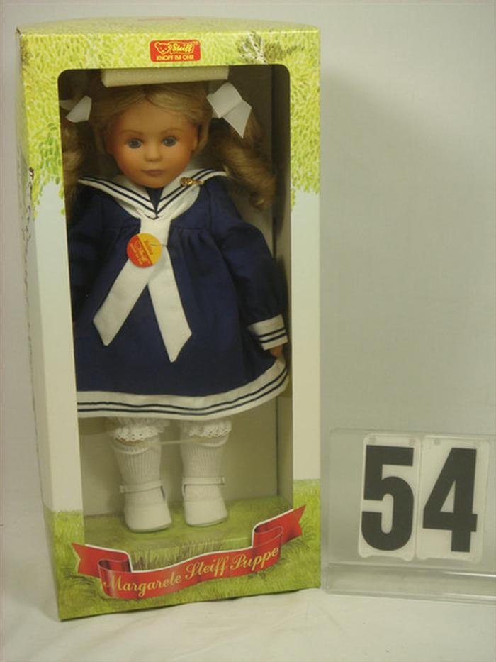 Appraisal: Steiff Betina doll inches tall mint in original box Estimate