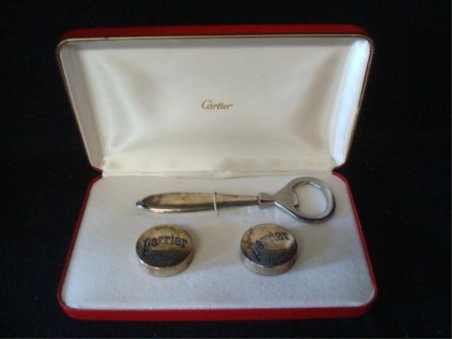 Appraisal: CARTIER Boxed Piece Set From an East th Street NYC