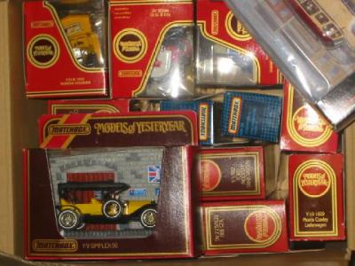 Appraisal: Thirteen Yesteryear vehicles maroon boxes two Matchbox and one E