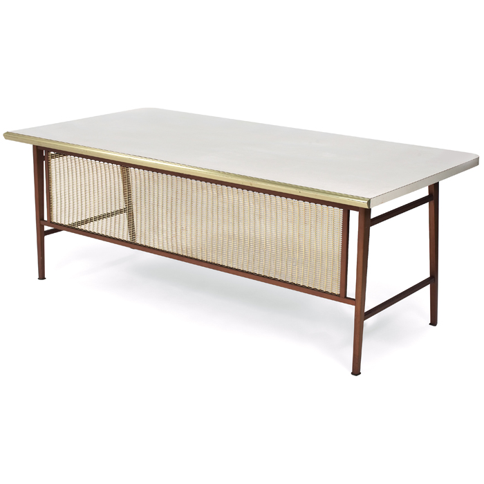 Appraisal: Gordon Bunshaft ''Italic Styling'' work table for General Fireproofing large