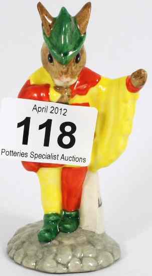 Appraisal: Royal Doulton Bunnykins Figure Minstrel Limited Edition with Box and