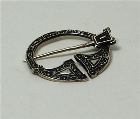 Appraisal: Iona - a penannular silver brooch Alexander Ritchie marked ICA