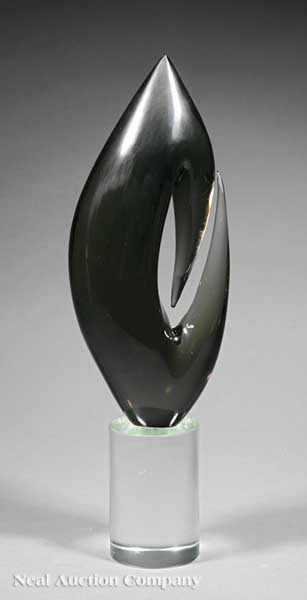 Appraisal: A Contemporary Art Glass Sculpture second-half of the th c