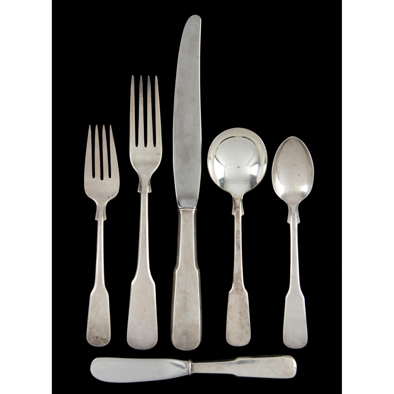 Appraisal: International Sterling Silver Flatware pieces including knives in forks in