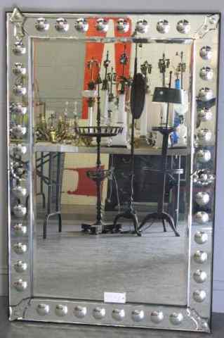 Appraisal: Midcentury Style Mirror From a Manhattan NY location Dimensions ''