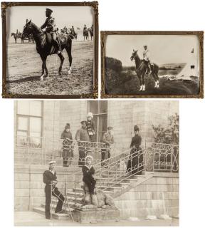 Appraisal: A GROUP OF THREE CABINET PHOTOGRAPHS OF THE RUSSIAN IMPERIAL