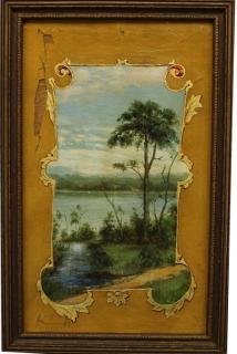 Appraisal: th C Hudson River School Landscape th C Hudson River