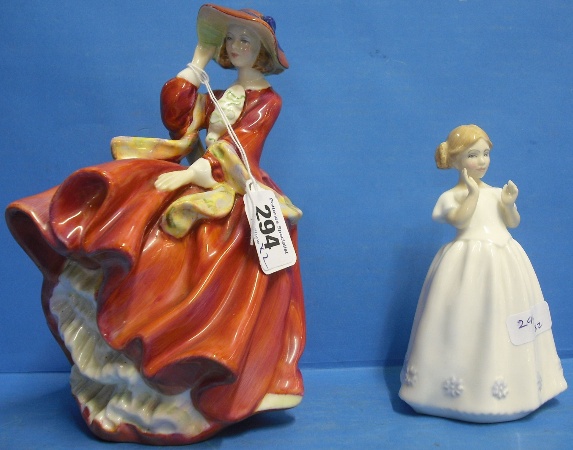 Appraisal: Royal Doulton Figures Top o' the Hill HN and Catherine