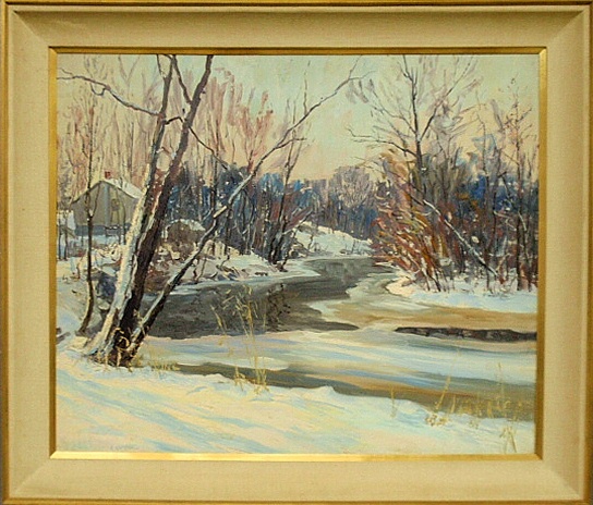 Appraisal: - Campbell Hugh H American New Jersey - large oil