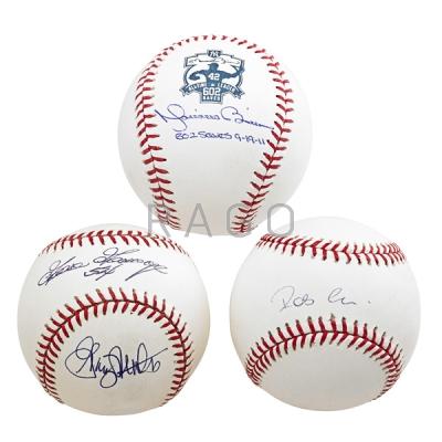 Appraisal: AUTOGRAPHED BASEBALLS Condition Report