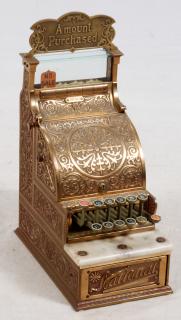 Appraisal: NATIONAL 'MODEL ' METAL CASH REGISTER CIRCA NATIONAL 'MODEL '