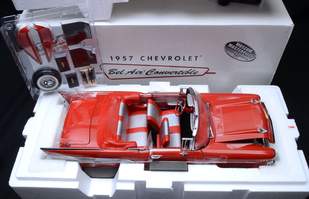 Appraisal: DANBURY MINT CHEVY BEL AIR SCALE MODEL From the Danbury