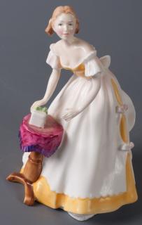 Appraisal: Royal Doulton Happy Birthday Porcelain Figure Marked to bottom with