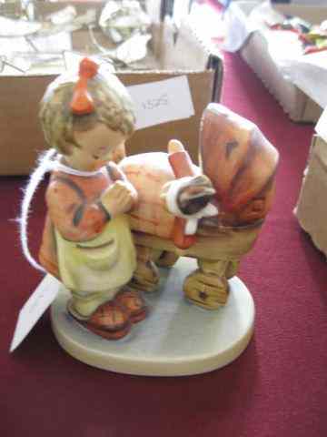 Appraisal: Hummel Figurine ''Doll Mother'' stylized bee