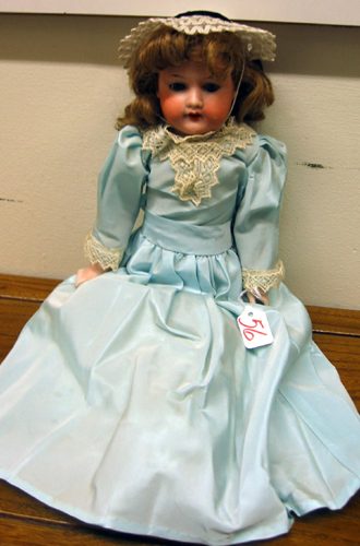 Appraisal: AN ARMAND MARSEILLES BISQUE HEAD GIRL DOLL in C human