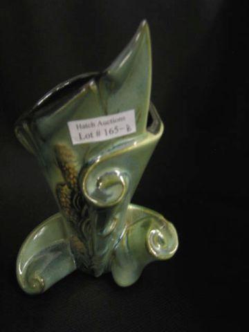 Appraisal: Hull Art Pottery Parchment Pine Vase