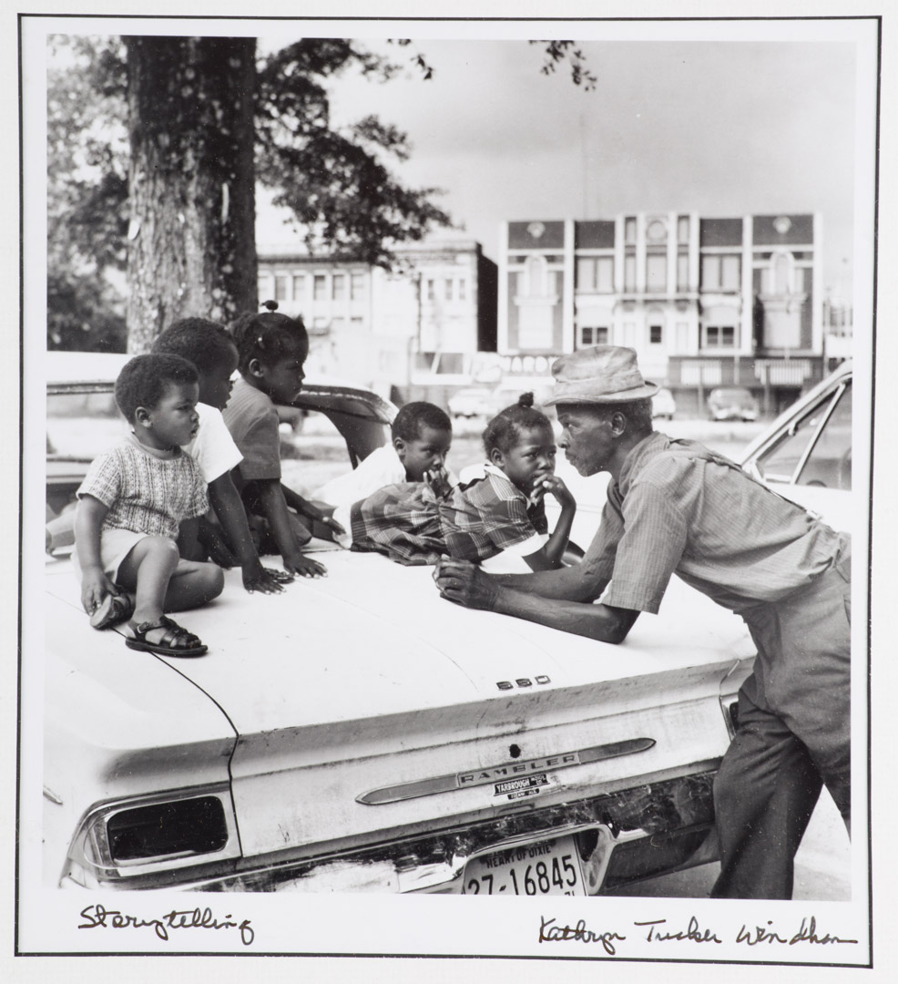 Appraisal: Kathryn Tucker Wyndham Storytelling photograph American - Gelatin silver print