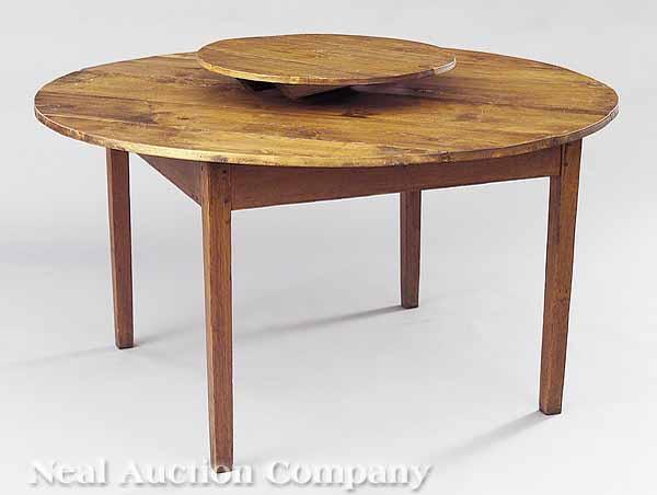 Appraisal: A Southern Pine Lazy Susan Table late th c the