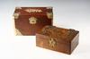 Appraisal: TURN-OF-THE-CENTURY AMERICAN CIGAR HUMIDORS - Mahogany Cased Tin Lined Box