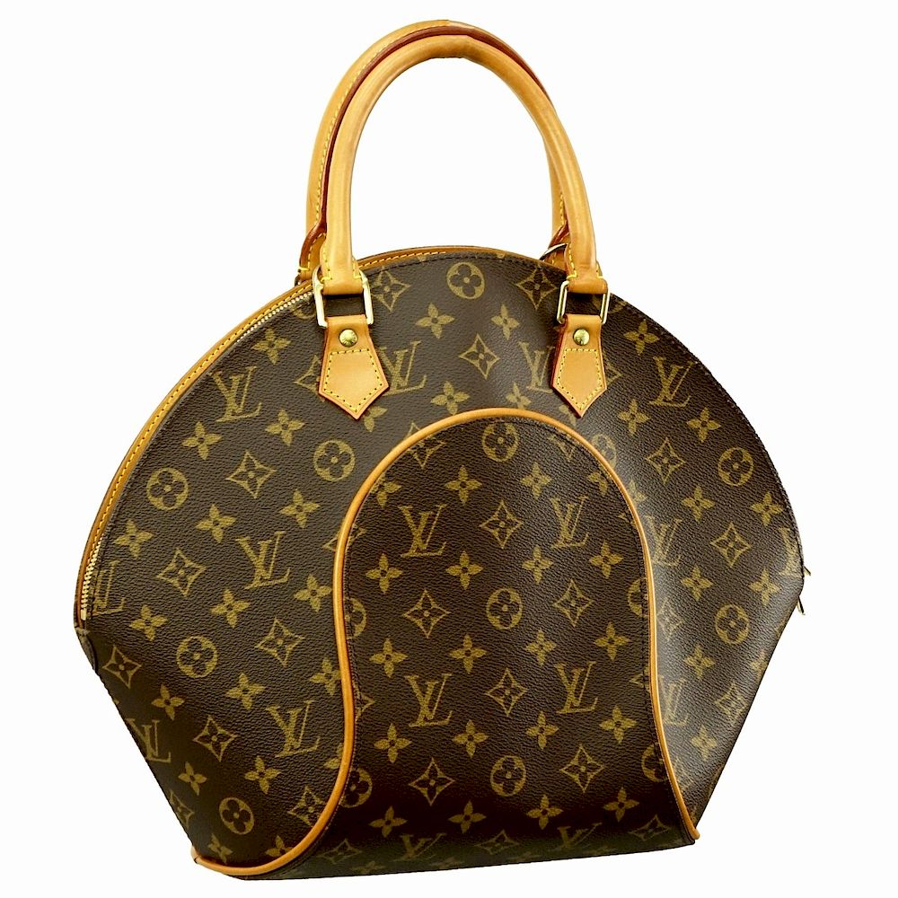 Appraisal: Louis Vuitton Brown Monogram Ellipse GM Bag Louis Vuitton Brown