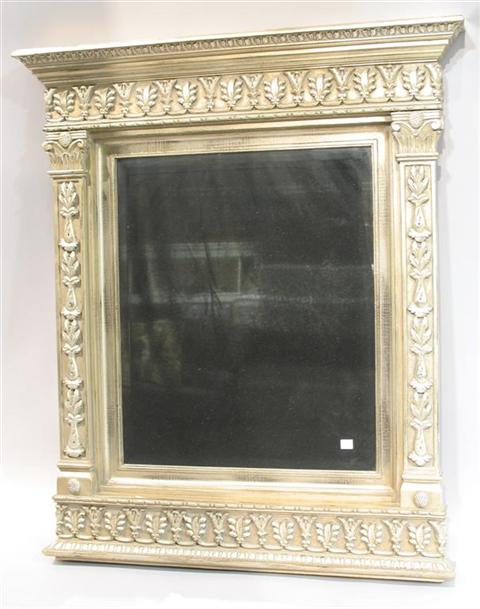 Appraisal: CLASSICAL STYLE RECTANGULAR MIRROR h w in