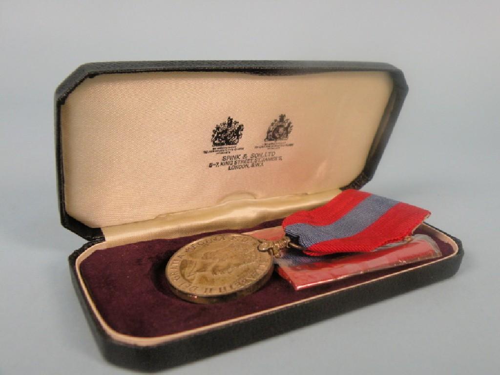 Appraisal: A Imperial Service Medal presented to Thomas Arthur Hitt -