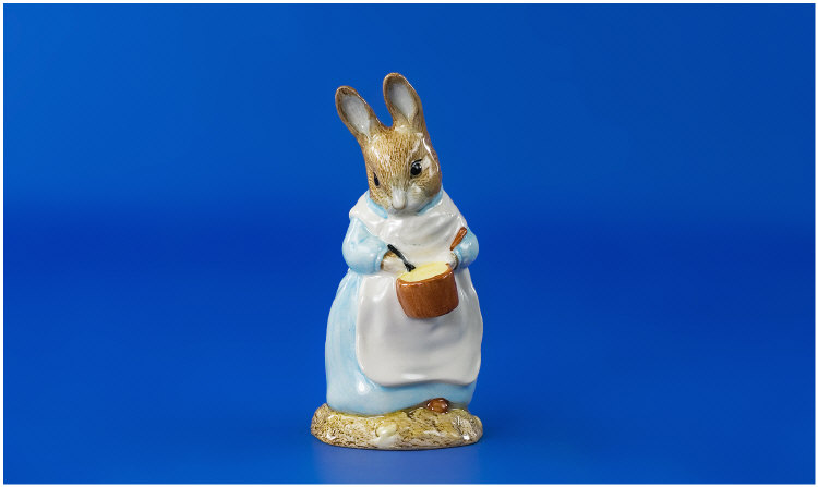 Appraisal: Royal Albert Beatrix Potter Figure 'Mrs Rabbit Cooking'