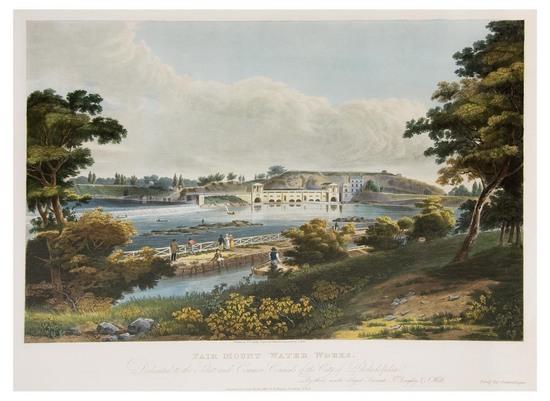 Appraisal: DOUGHTY Thomas The Fair Mount Water Works Dedicated to the