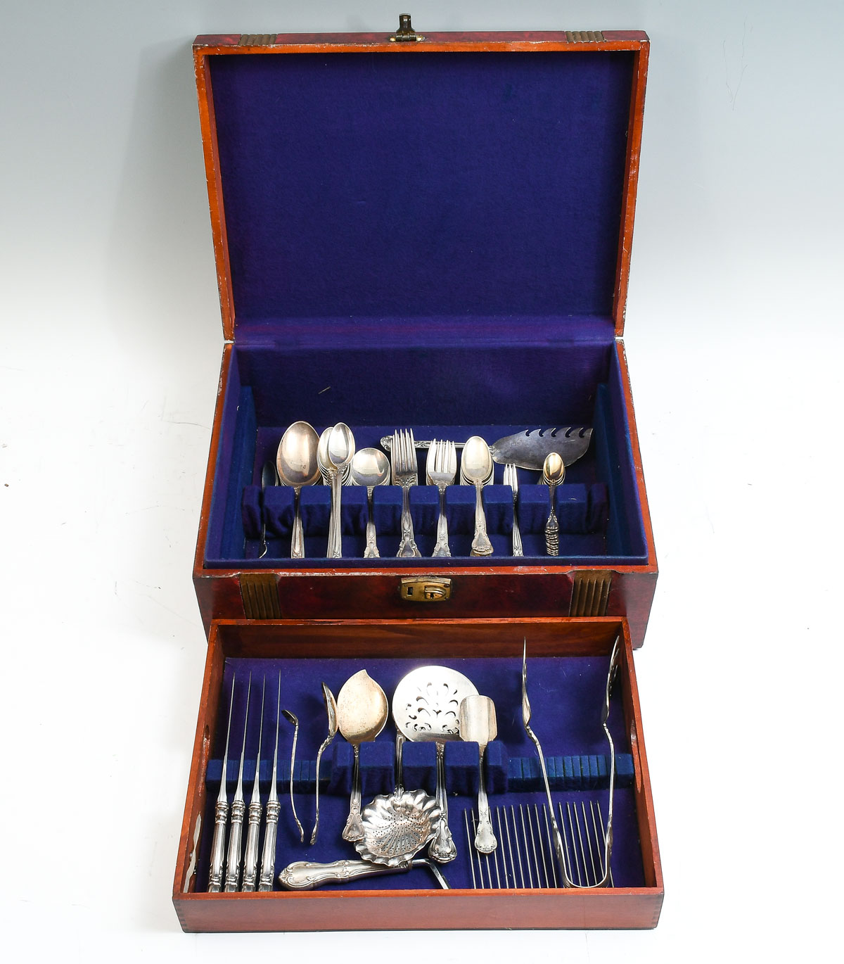 Appraisal: PC GORHAM ''CHANTILLY'' STERLING SILVER FLATWARE Approx Troy ounces Comprising