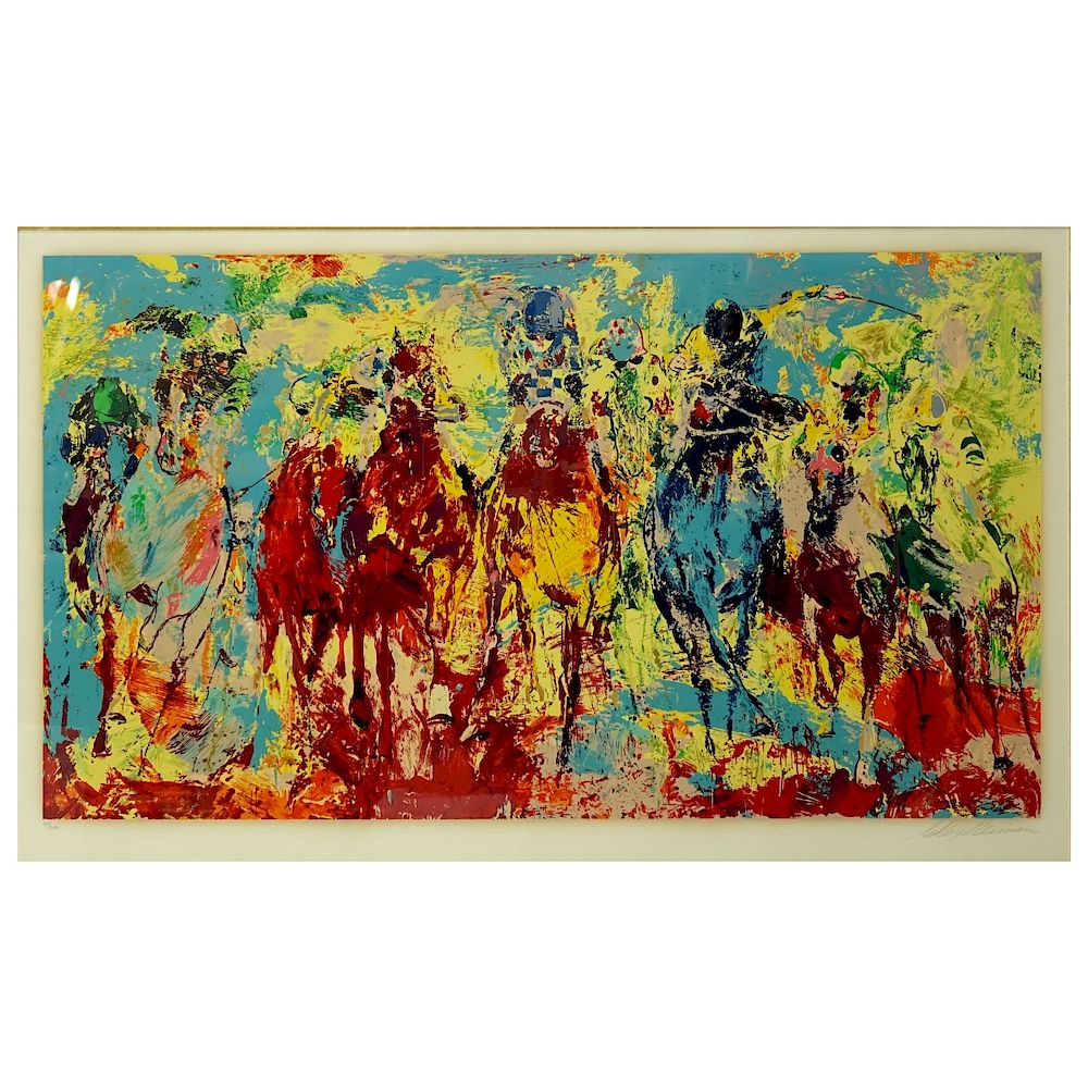 Appraisal: LeRoy Neiman Serigraph LeRoy Neiman American - Serigraph Stretch Stampede