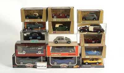 Appraisal: Brumm Rex Toys New-Ray a mixed group of Cars To